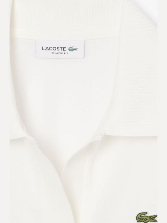 Damen Polo Bluse White