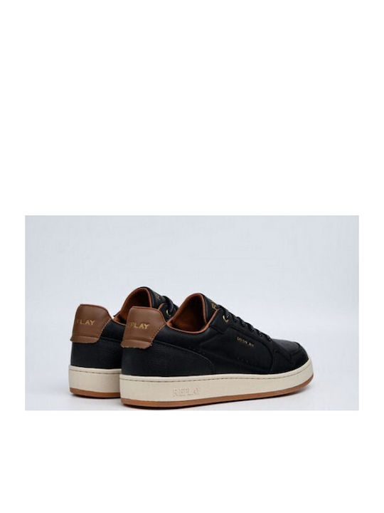 Replay Smash Fine Sneakers Μαύρα