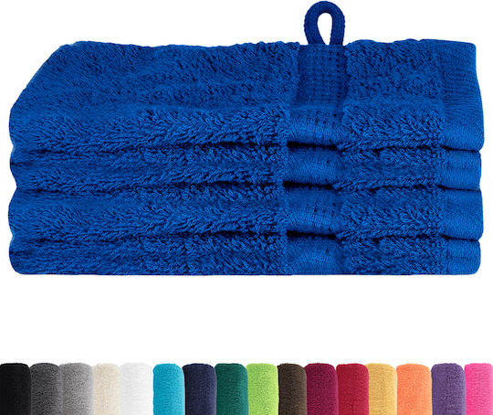 vidaXL Set 4 Hotelhandtücher 21x15 cm