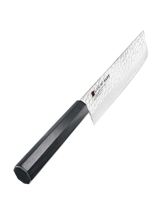 Kasumi Μαχαίρι Nakiri από Δαμασκηνό Ατσάλι 16.5cm