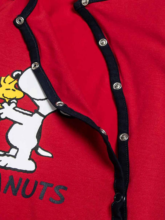 Peanuts Worldwide LLC Red Baby Bodysuit