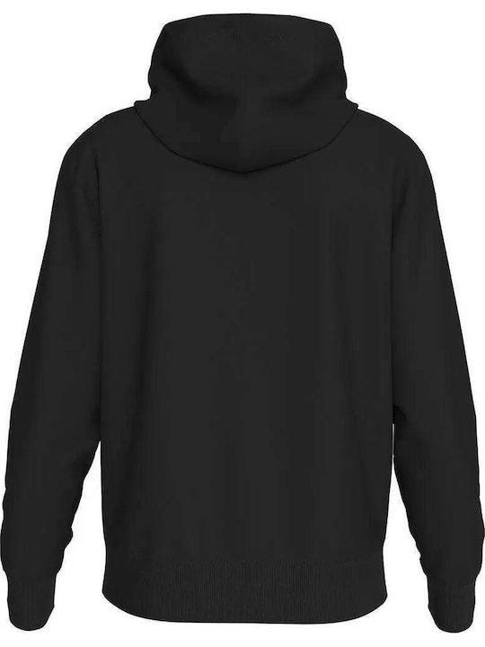 Φούτερ με Κουκούλα Black