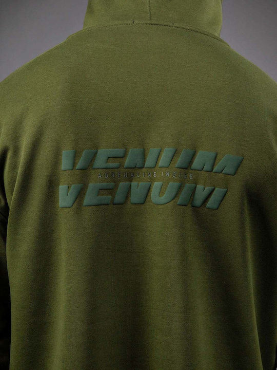 Sweatshirt with Hood Khaki