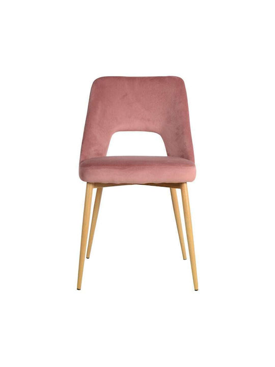 Murde Dining Room Velvet Chair Rotten Apple 48.5x61x89cm