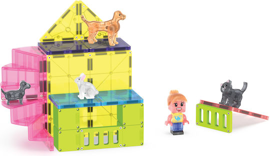Magna-Tiles Jucărie Magnetică De Construcție Pentru Copii 3+ Ani