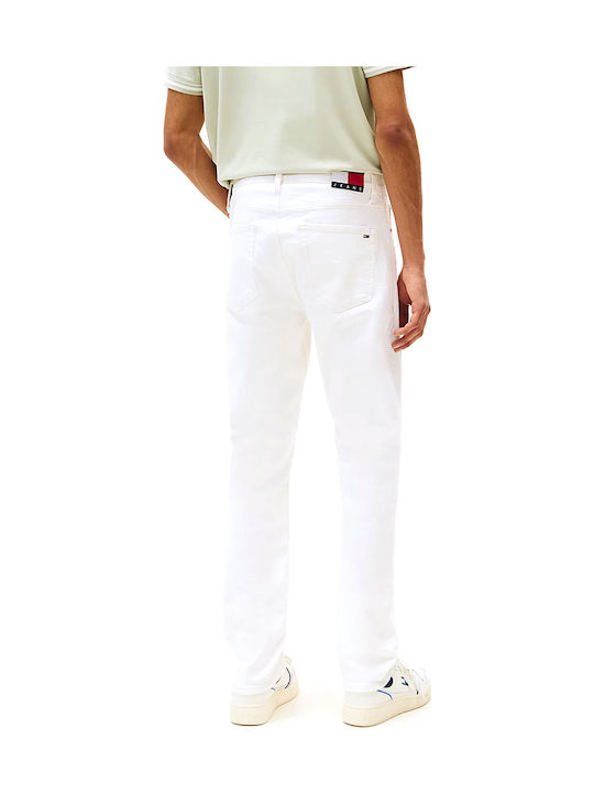 Tommy Hilfiger Ryan Herren Jeanshose Elastisch Schlank Fit Verjüngt White