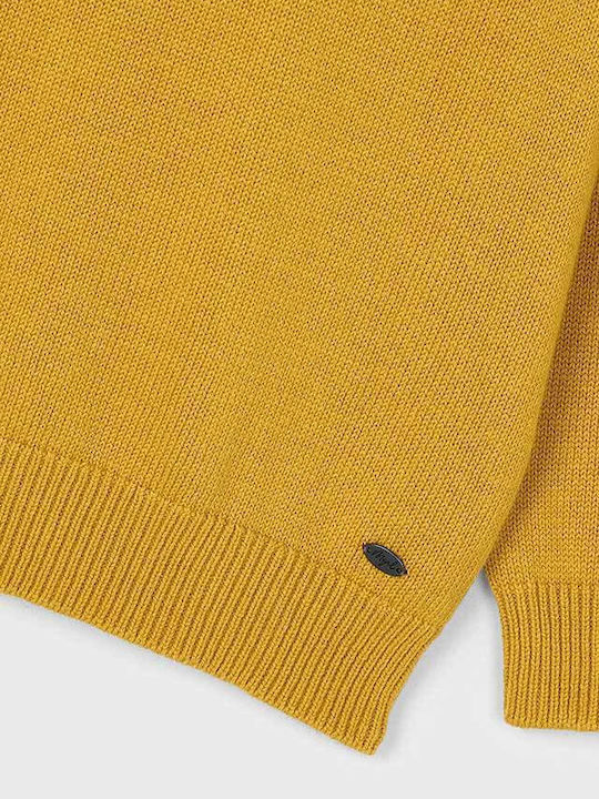 Kinderpullover Langarm Mustard, Yellow Basic