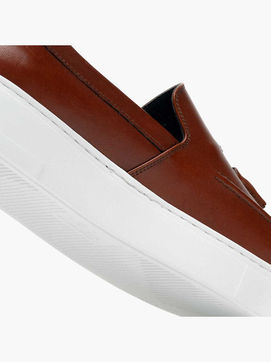 Men's Leather Loafers Tabac Brown