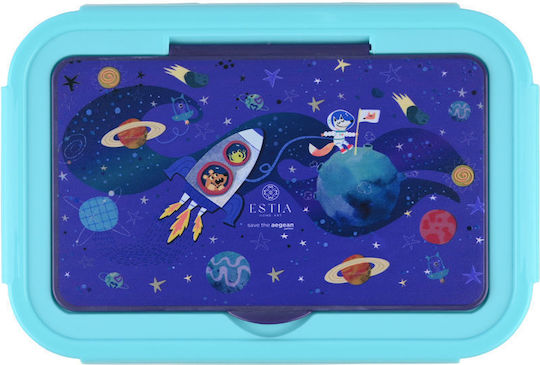 Estia Save The Aegean Plastic Kids' Lunch Set 1.4lt Solar Jump x x 7cm