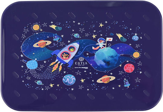Estia Save The Aegean Plastic Kids' Food Container 0.9lt Solar Jump x x 5cm
