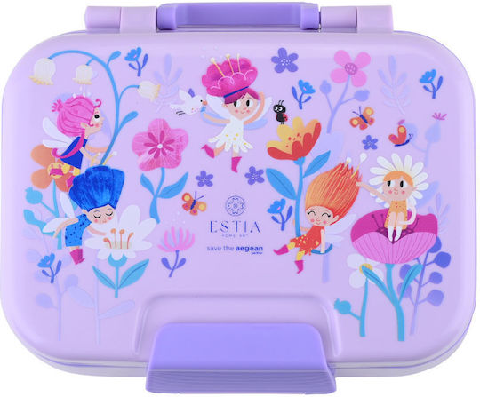 Estia Save The Aegean Plastic Kids' Lunch Set 1.03lt Fairy Tales x x 7cm