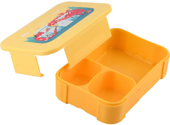 Estia Save The Aegean Plastic Kids' Food Container 0.9lt Fortress Dragon x x 5cm