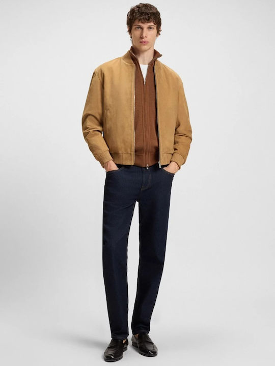 Lederjacke Jacke Tabac Brown