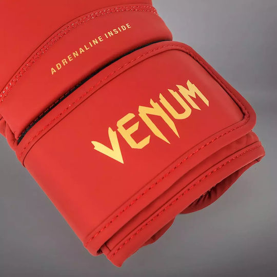 Venum Contender Боксови Ръкавици за Състезание Червени