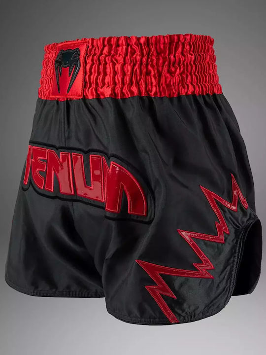Muay Thai Shorts Venum Inferno 2.0 Boxershorts Anthrazitgrau Rot