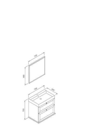 Σετ Έπιπλο Μπάνιου Stella Γκρι Mdf 18mm Λάκα 70 9sste070grm Πάγκο 70x45.5x70cm Σετ Έπιπλο Μπάνιου Stella Γκρι Mdf 18mm Λάκα 70 9sste070grm Πάγκο 70x45.5x70cm