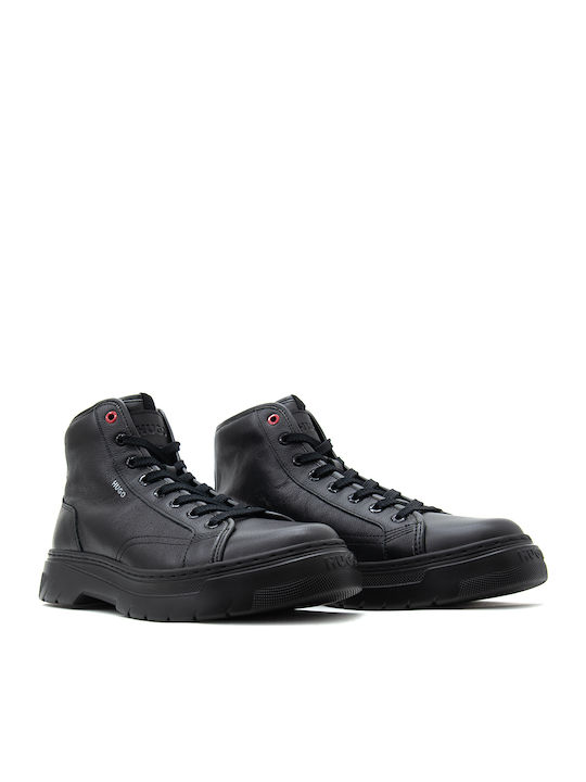 Urian Leather Black Men's Boots