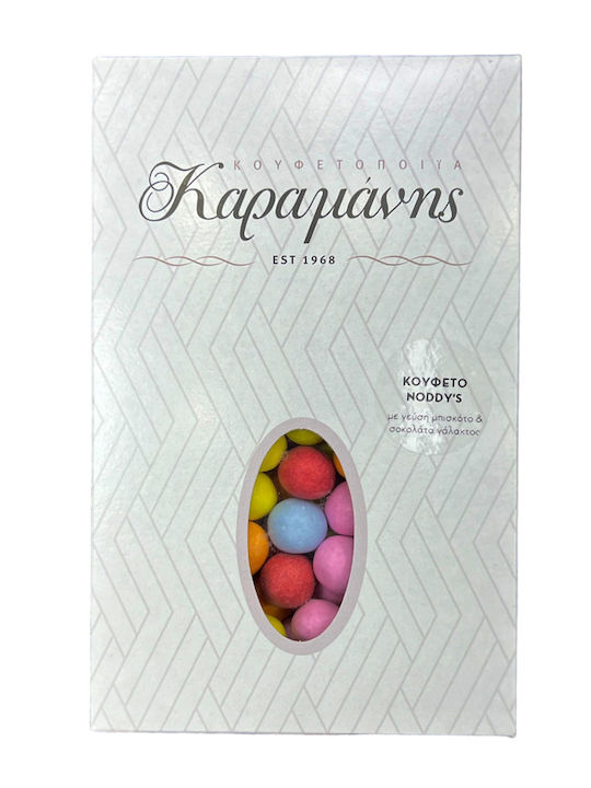 Karamanis Crispy Κουφέτα Noddys σε Σχήμα Στρογγυλό με Γεύση Σοκολάτα Πολύχρωμο 700gr