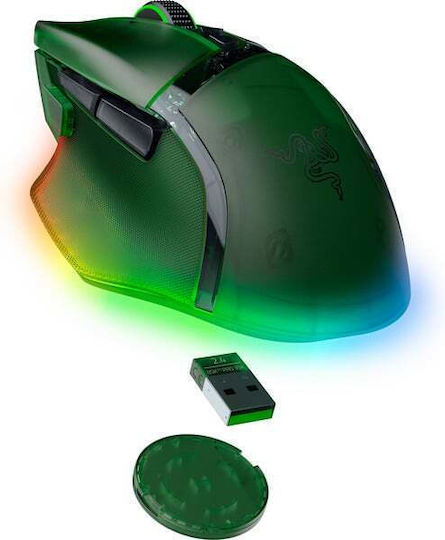 Razer Basilisk V3 Pro Wireless RGB Gaming Mouse 35000 DPI Phantom Green