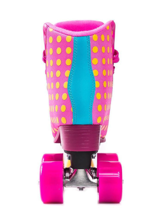 Pegas Bliss Dots Inline Rollers Ροζ Ενηλίκων/Παιδικά