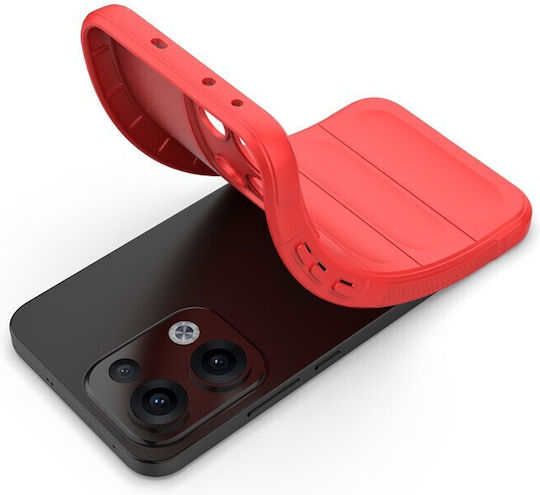 Mad Mask Back Cover Plastic / Silicone Red (Oppo Reno13 5G)