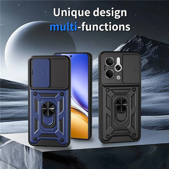 Mad Mask Back Cover Plastic / Silicone Blue (Realme 14 5G, Realme P3 5G)