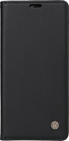Yikatu Book Synthetic Leather / Silicone Black (Oppo Reno13 5G YIKATU)