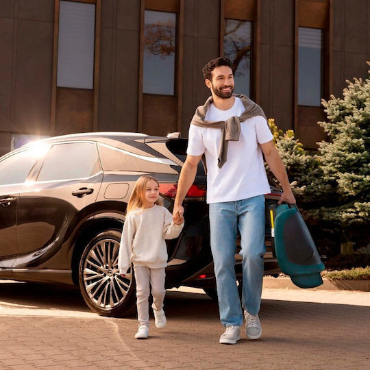 Kinderkraft Unity 2 Детско Столче за Кола High-back Booster i-Размер с Isofix Черно