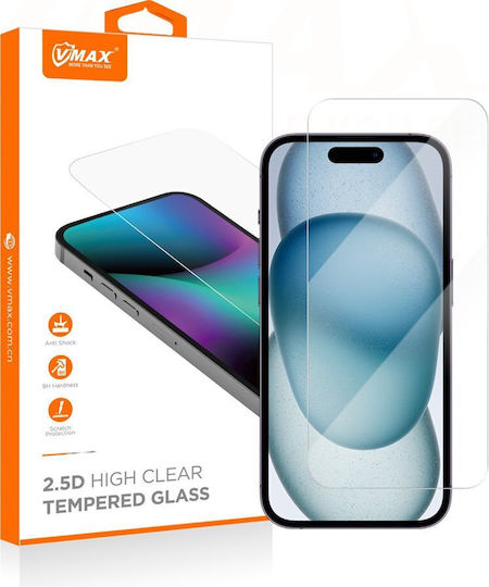 Vmax 2.5D Закалено стъкло (Redmi 13 / Poco M6 4G)