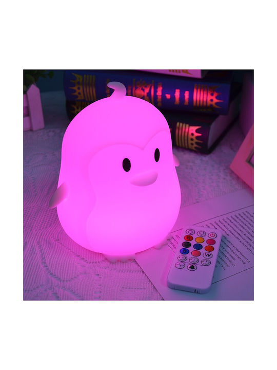 Φωτάκι Νυκτός LED Nitelite Nitelite Penguin Ρεύματος Πολύχρωμo