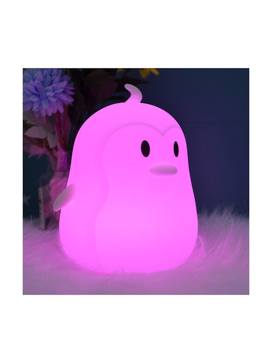 Φωτάκι Νυκτός LED Nitelite Nitelite Penguin Ρεύματος Πολύχρωμo