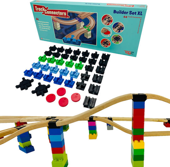 Toy2 Builder Set XL Accesorii de Cale Ferată pentru 4++ Ani