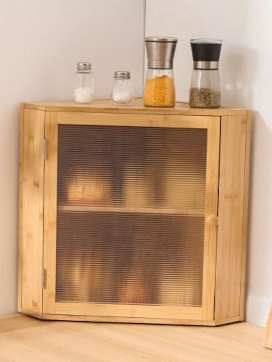 Vevor Ψωμιέρα από Bamboo Μπεζ 16.5x13x19cm