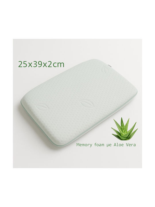 Beboulino Βρεφικό Μαξιλάρι Ύπνου Memory Foam Λευκό 25x39εκ.