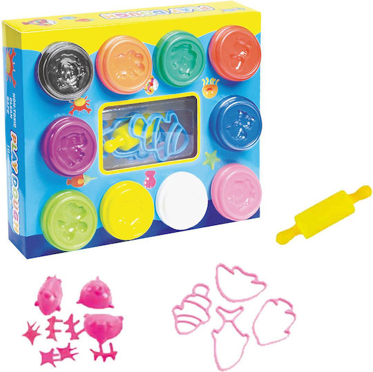 Justnote 10 Plastiline Moi de Plastilină Aluat modelabil