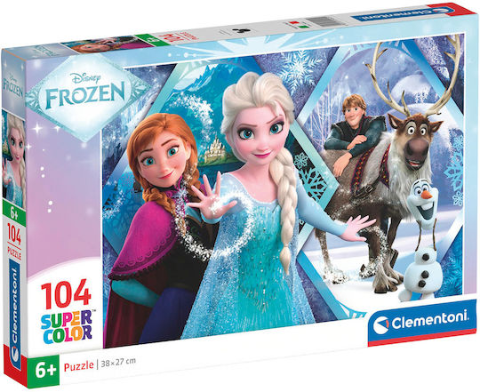 Детски Пъзел Super Color 104бр Clementoni