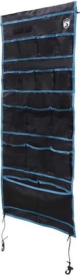 vidaXL Mobilier De Camping Pliabil Negru