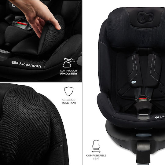 Kinderkraft Xrider 2 Baby Car Seat i-Size with Isofix Grey