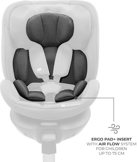 Kinderkraft Xrider 2 Baby Car Seat i-Size with Isofix Grey
