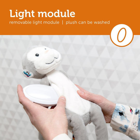 MAX Sleep Toy made of Fabric with White Noise and Light for 6++ Months