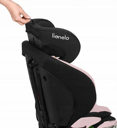 Lionelo Levi Fix Baby Car Seat i-Size with Isofix Pink Baby 9-36 kg