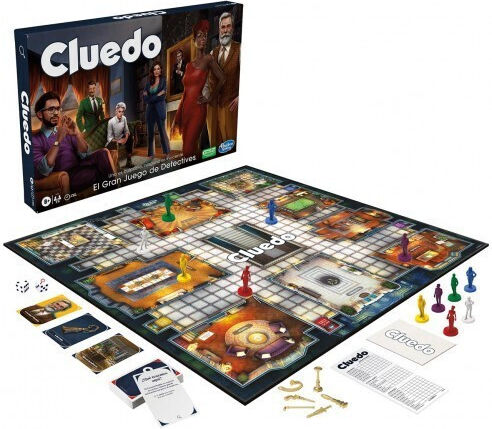 Joc de Societate Cluedo The Classic Mystery pentru 2-6 Jucători 8+ Ani (DA) Hasbro