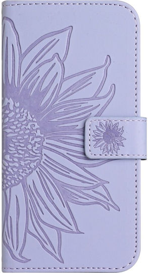 Sun Flower Wallet Violet (TCL 60R 5G)