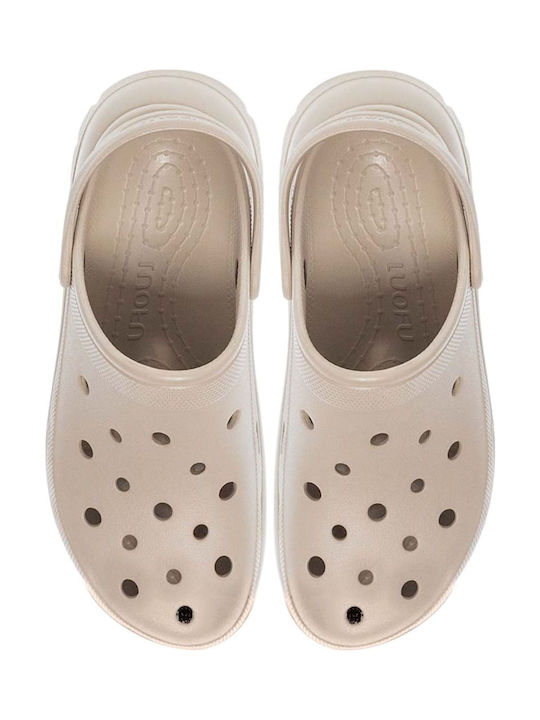 Parex Damen Clogs Beige