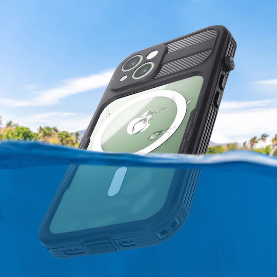 Complete Case Iphone 14 Waterproof Ip68 Redpepper Transparent Contour
