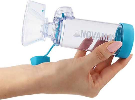 Novama Pulma I Cameră de Inhalare cu Mască pentru Copii 0 18 Luni Capacitate 175 Ml Fabricată din Material ABS Antistatic