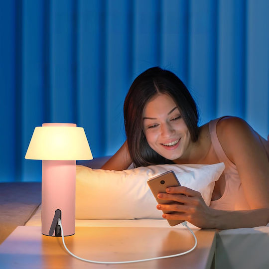 Lampa Dekorative Tischlampe LED Warmweiß Pilz