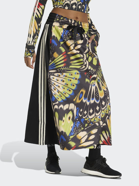 Farm Prm Skirt Midi Φούστα Πολύχρωμη