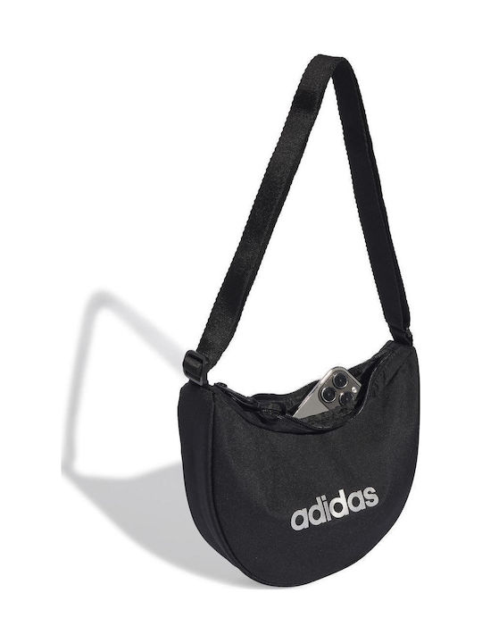 Essentials Women's Hobo Bag Black / Silver Metallic
