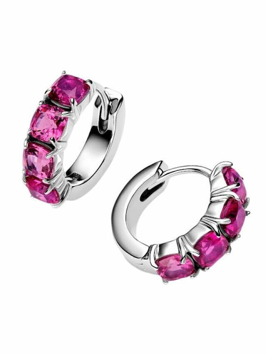 Pandora Earrings Hoops made of Silver